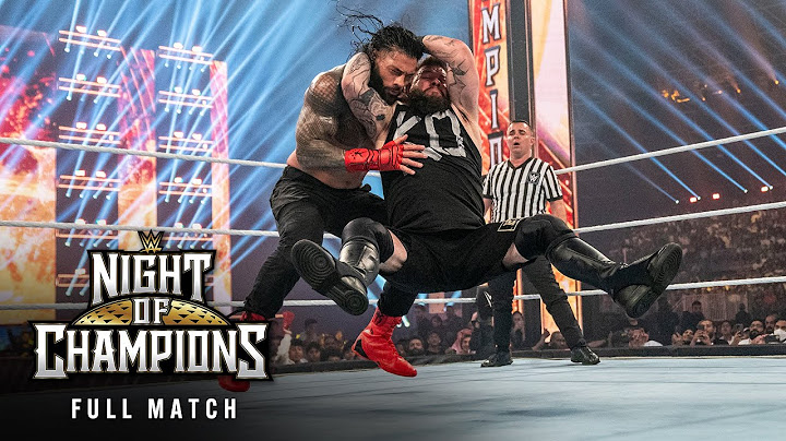 FULL MATCH: Kevin Owens & Sami Zayn vs. Roman Reigns & Solo Sikoa: Night of Champions 2023