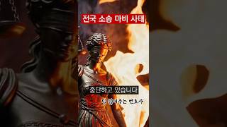 전국 소송 마비 사태 #법원 #서부지방법원 #전자소송 #나홀로소송 #변호사
