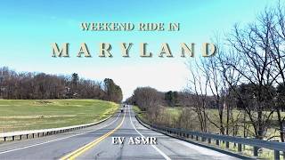 [4K HDR] Relaxing Drive from Damascus to Frederick County, Maryland [EV ASMR]