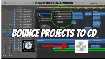 How to bounce projects for CD on Logic Pro - The correct settings