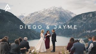 The most STUNNING ceremony ever // Diablo Lake Wedding Video // Deming, WA by Amari Productions 5,750 views 3 years ago 5 minutes, 10 seconds