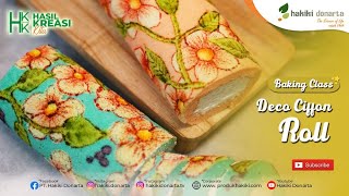 Baking Class - Deco Ciffon Roll by Hakiki Donarta