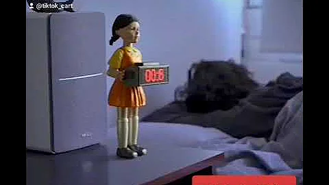 Squid Game Doll Alaram Clock | Amazon find