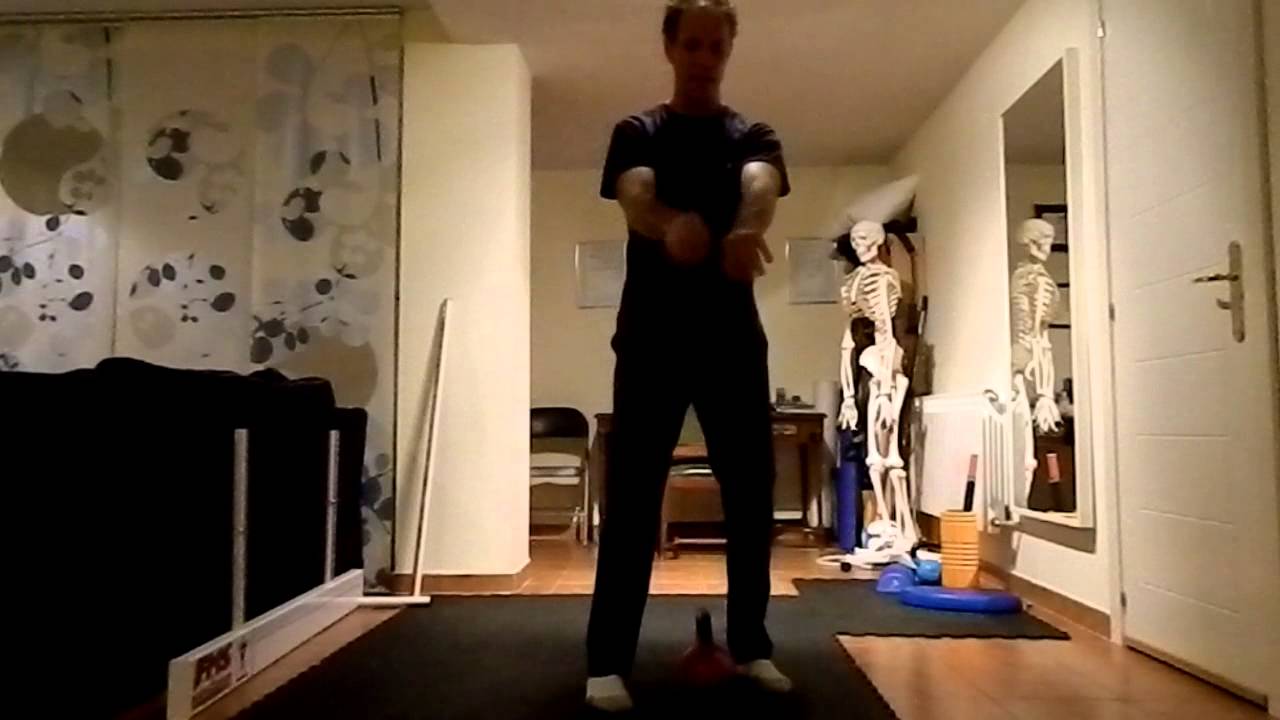 fisioterapia laser Kettlebell swing