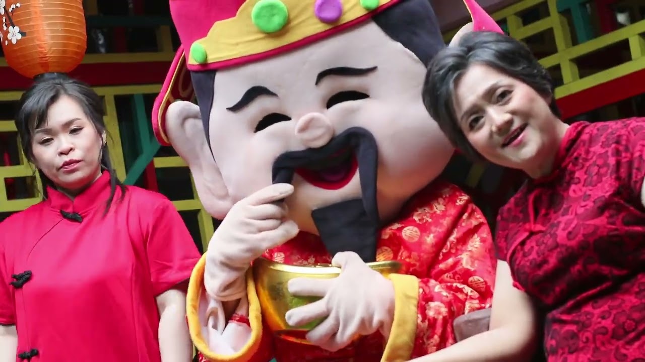 Proses syuting lagu Imlek tahun 2026 oleh Sintang Family Song