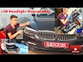 BMW G30 Cracked Headlight Repair , Lens Replaced