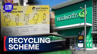 Soft plastic bins to return to supermarkets | 9 News Australia screenshot 1
