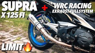 PURE SOUND OF SUPRA X 125 FI   WRC RACING EXHAUST🔥🔥