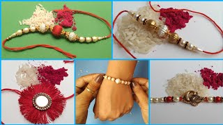 Easy! DIY Rakhi Making At Home - For Bhaiya || Silk Thread Rakhi || Rakhi Ideas For Raksha Bandhan |