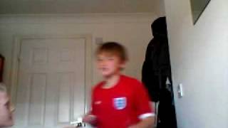 Weird Lad Gets Kecked