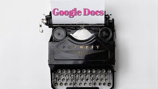 Google Docs Walkthrough 9: The Tools Menu