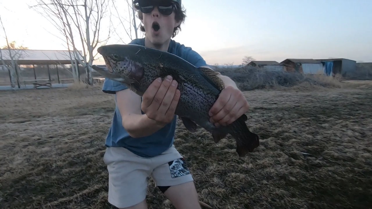 Fishing a PRISTINE TROUT FARM in Utah