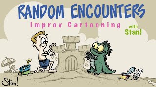 Random Encounters: Improv Cartooning (Episode 118)