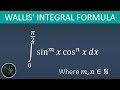 Wallis formula definite integral || Reduction Formula || Definite Integral Tricks