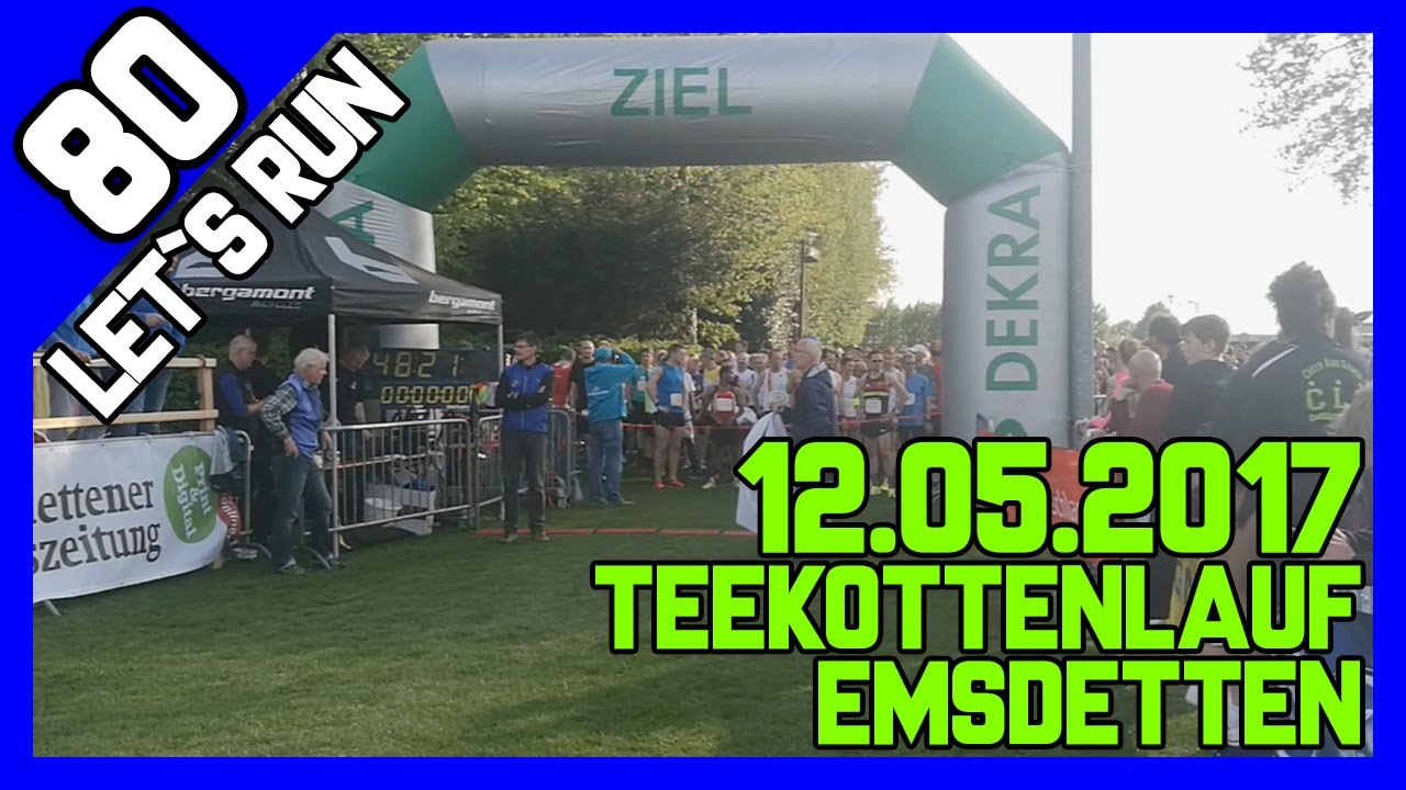 Let´s Run #80 - Teekottenlauf Emsdetten | Verletzt wieder einsteigen?