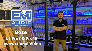 Bose L1 Pro8 & Pro16 Instructional Video