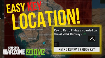 Retro Runway Fridge key LOCATION GUIDE | Call of Duty Warzone 2.0 DMZ