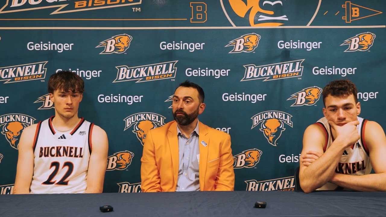 Bucknell Men's Basketball Post Game: January 31 vs. Boston