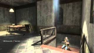 double wall bounce head shot tomahawk axe shot.