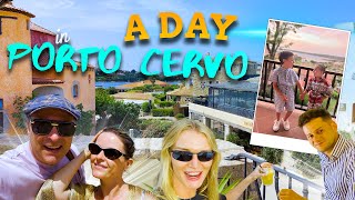 PORTO CERVO DOWNTOWN - and how we couldn't afford a t-shirt!