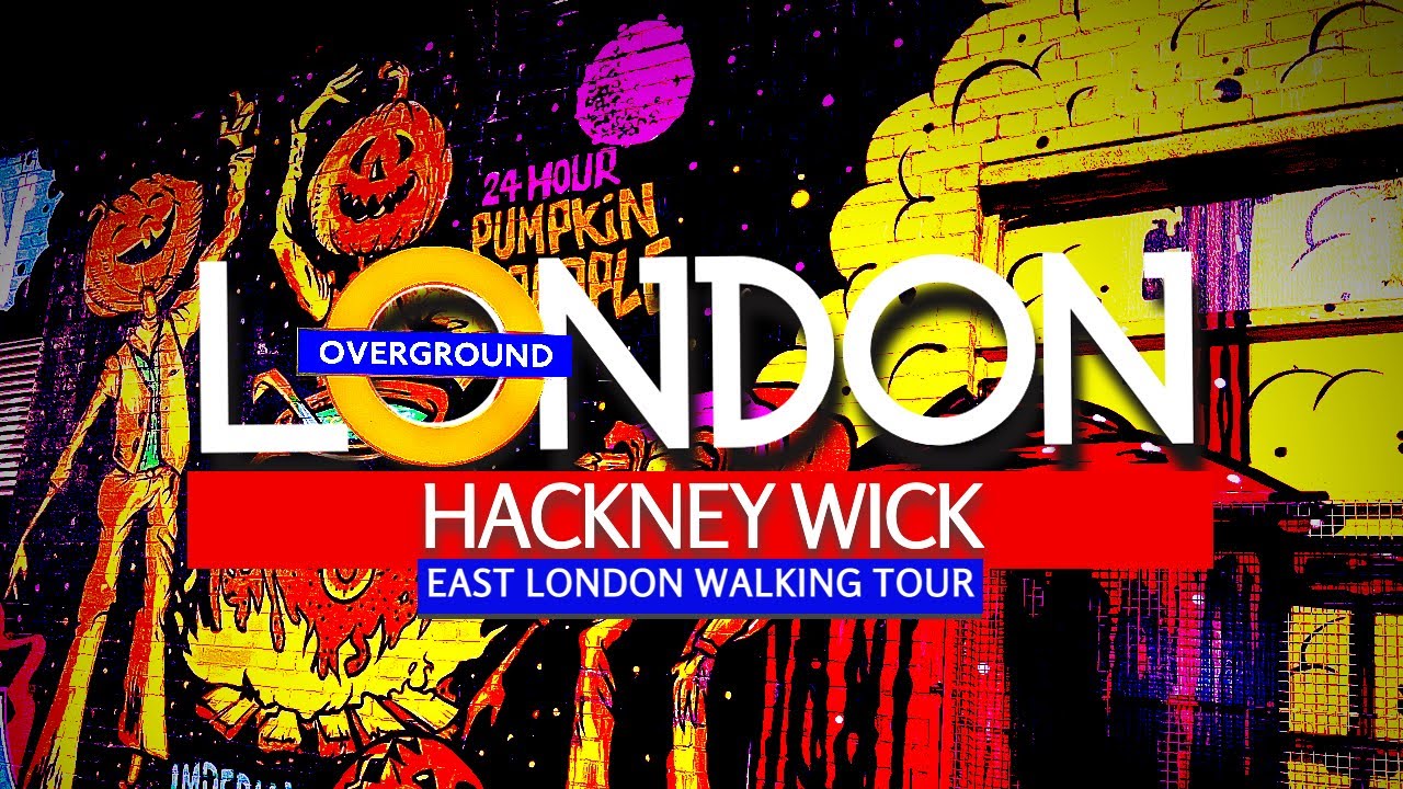 EAST LONDON NIGHT WALK 4K SECRET HACKNEY WICK BARS OLYMPIC PARK [3D
