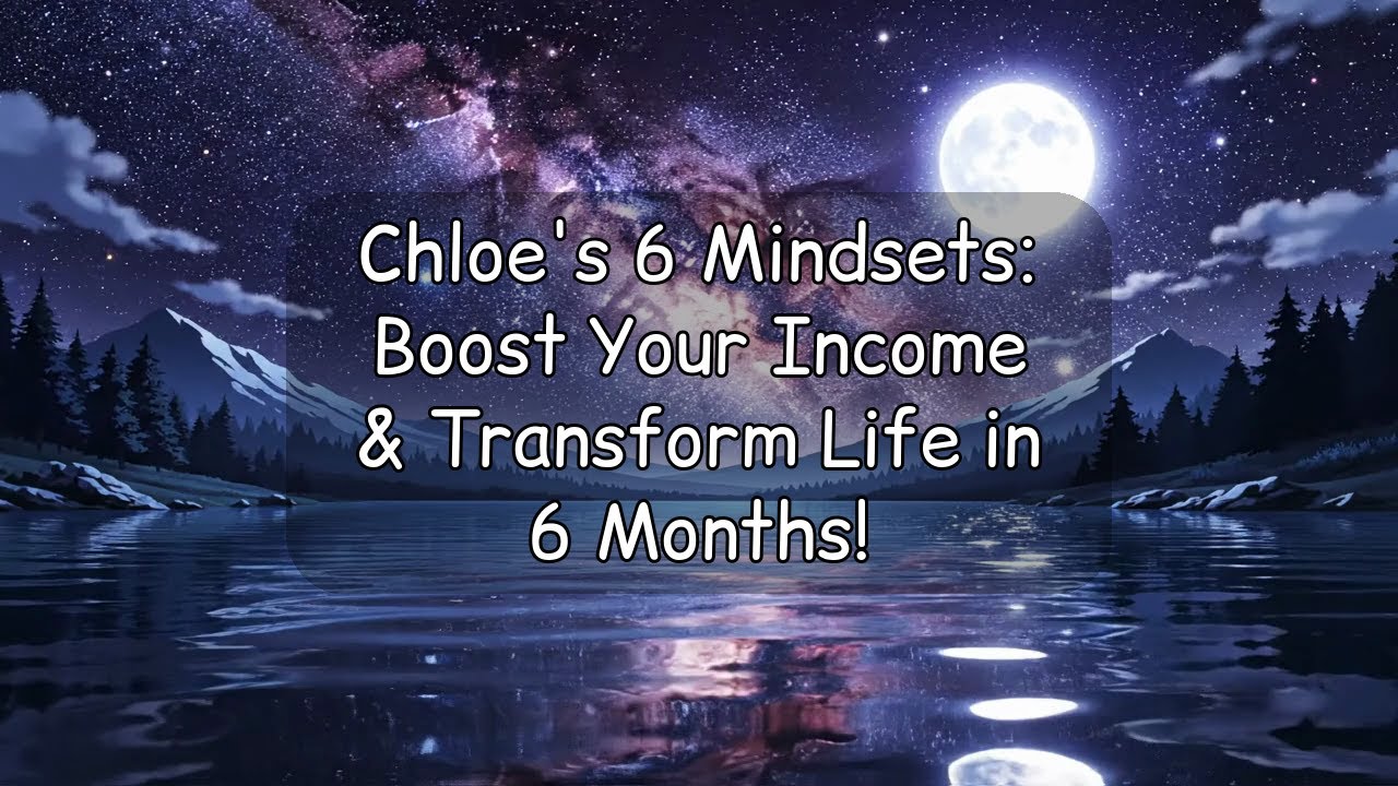 Chloe's 6 Mindsets: Boost Your Income & Transform Life in 6 Months!