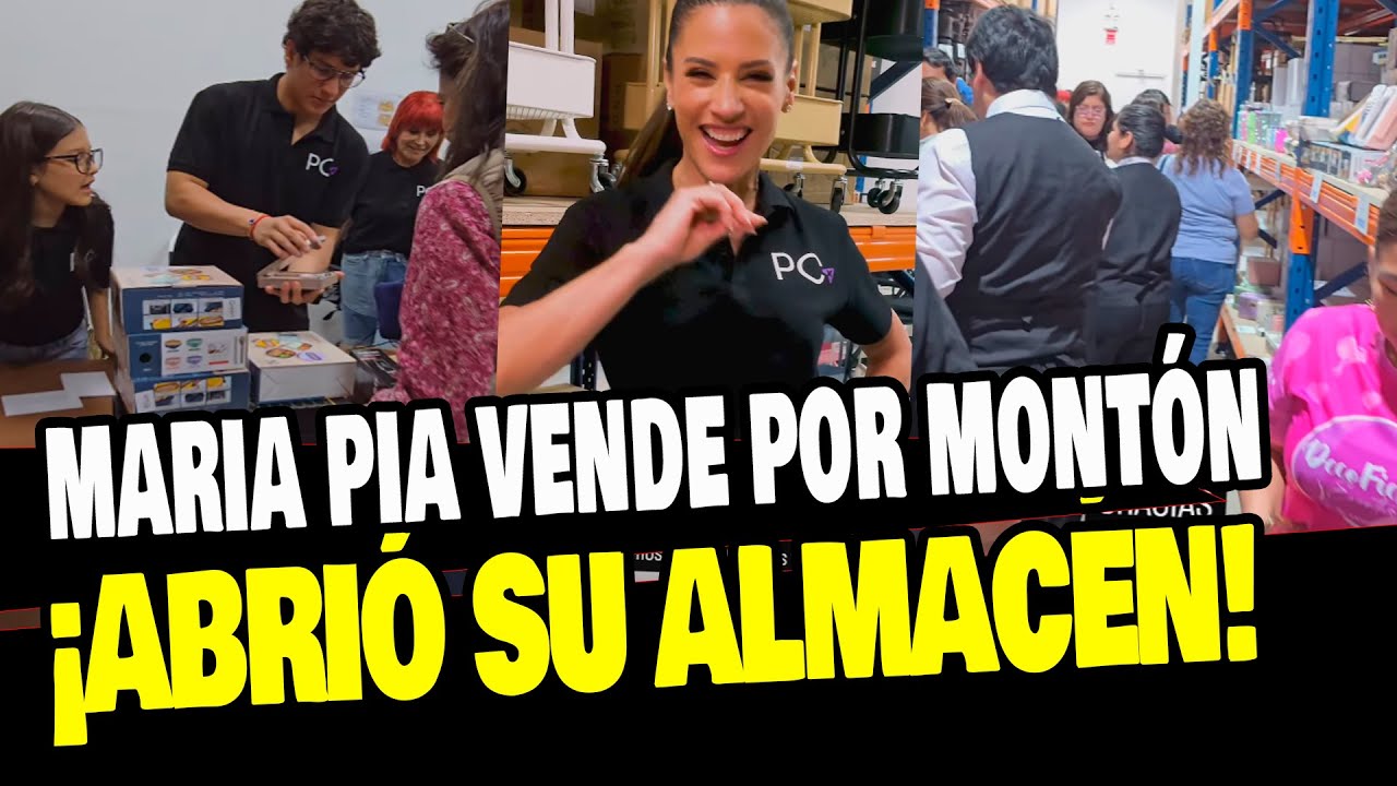 Maria Api Poco MARIA PÍA COPELLO ABRIÓ SU ALMACÉN DE PRODUCTOS Y AHORA ES MAYORISTA ...