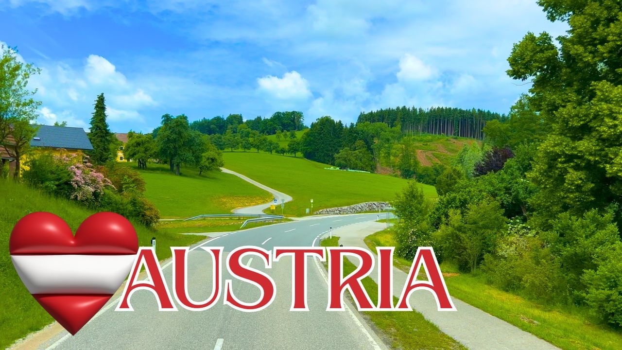Scenic Drive In Austria 🇦🇹 | Ybbsitz to Steyr in 4K | Forests, Castles & Countryside Roads