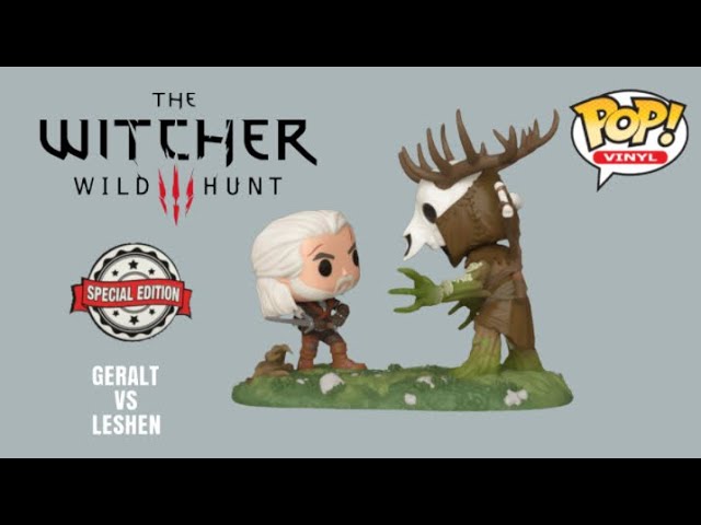 Geralt Vs Leshen Funko Pop Vinyl The Witcher III Wild Hunt Game Moment  Special Edition Exclusive - YouTube