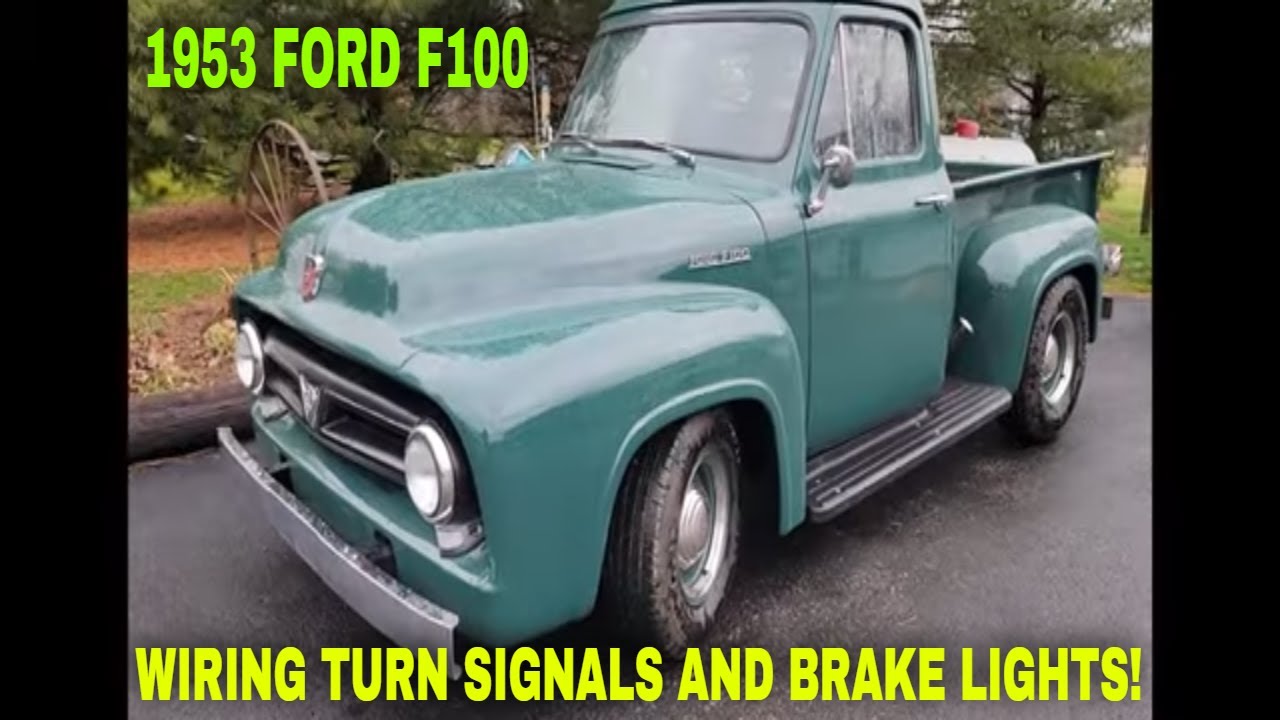 I GET TO WORK ON THIS BEAUTIFUL 1953 FORD F100 302 V8! HOW THE TURN