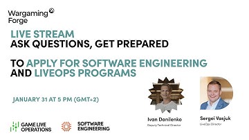 WG Forge Stream about Software Engineering and Game Live Operations Courses