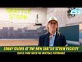 Ginny Gilder, Seattle Storm Co-Owner, at the Seattle Storm Center for Basketball Performance