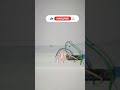 Simple LED Chaser Using Arduino #electronics#arduino #shorts