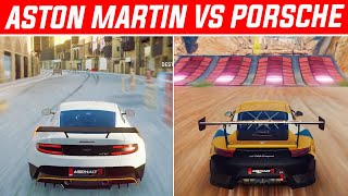 Asphalt 9 Multiplayer - Aston Martin Vantage GT12  VS Porsche 911 GT2 RS Clubsport