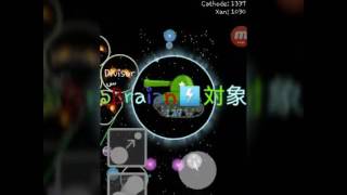 NEBULOUS(AGARIO)-AMAZING DOUBLE SPLIT DOUBLE ICE SPLIT  TRICK SPLIT POP-SPLIT