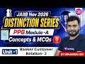 JAIIB Nov Exam Preparation | PPB Module A Unit 1 | Banker-Customer Relationship | By Himanshu Sir