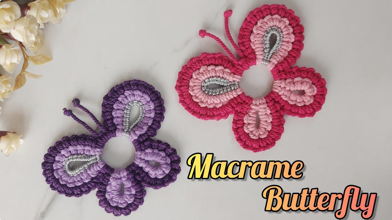 Macrame Butterfly Rings, Macrame Ring, Macrame Rings, Macrame Butterfly,  Handmade Macrame Rings, Macrame Jewellery, Butterflies, Macrame Art 