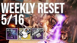 Destiny 2: Weekly Reset breakdown for 5/16 (Final Week, Bonus Reputation, Clash, Eververse & more)