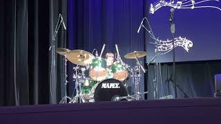 Kieran Drumming Big 12 by Trombone Shorty
