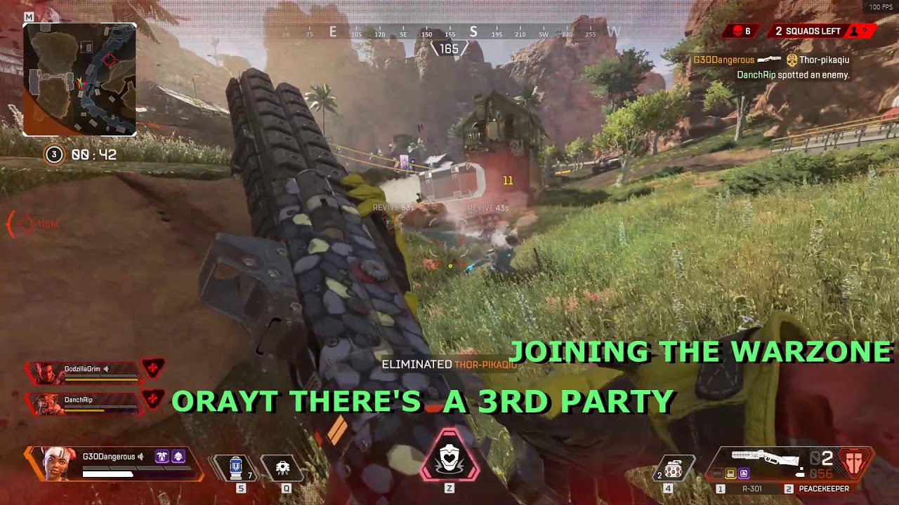 Apex Legend | Asia Server - What Happen's When You're Squad Loses Hope ...