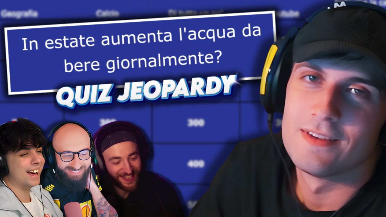 BLUR e Il JEOPARDY Con DOMANDE ESTIVE XL Con MARZA, MANUUXO e PESH