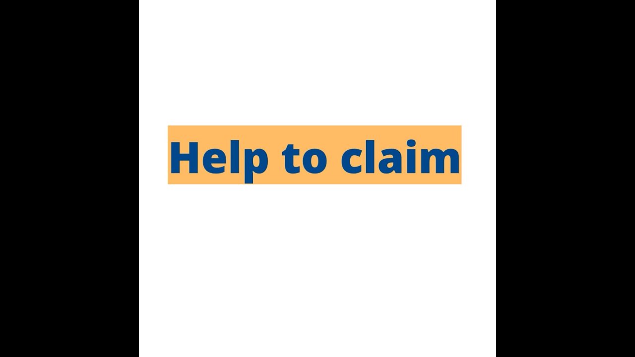 Help with claiming Universal Credit