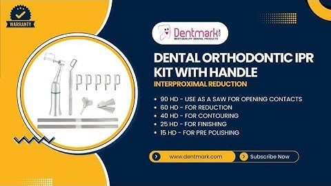 Dentmark IPR Kit – Precision Interproximal Reduction Made Easy!