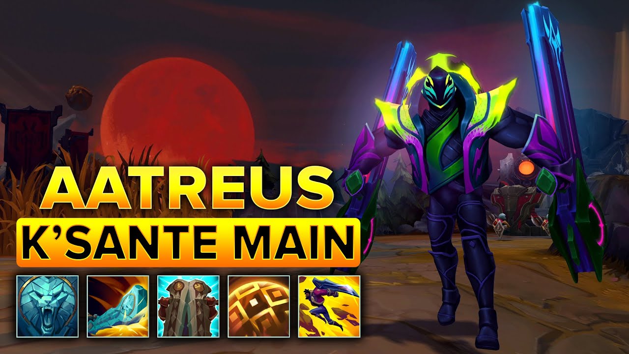 Aatreus K'Sante Montage 2025 - Challenger K'Sante Main Best Plays Season 15