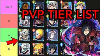 Blazing Pvp Tier List| Naruto Ultimate Ninja Blazing