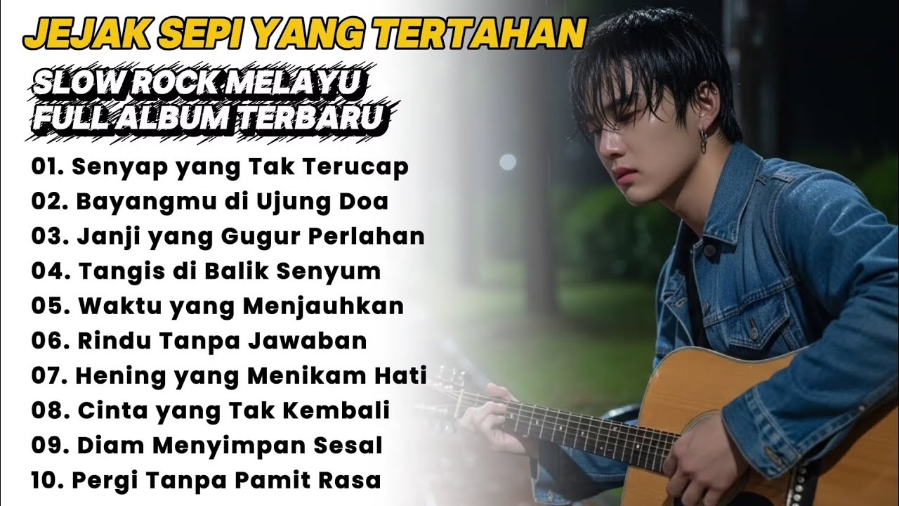 Jejak Sepi yang Tertahan – Slow Rock Melayu Full Album Terbaru 2026 | Lagu Sedih Penuh Makna