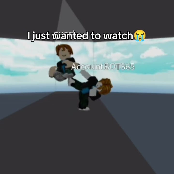 i just wanted to watch.. #roblox - YouTube