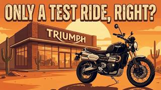 Triumph National Scrambler Demo Day - Only a Test Ride, Right