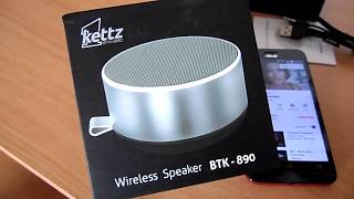 Kettz BTK-890 Bluetooth speakers test @ Audio Centar