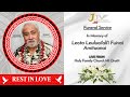 In Loving Memory of Leota Leuluai'ali'i Fuivai Amituanai